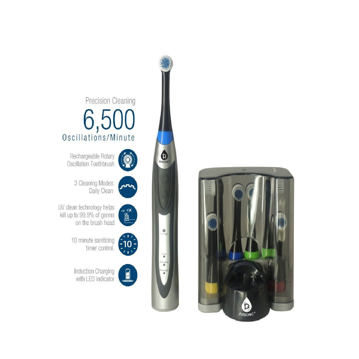 Rechargeable Electric Rotary Oscillation Toothbrush Pro Series