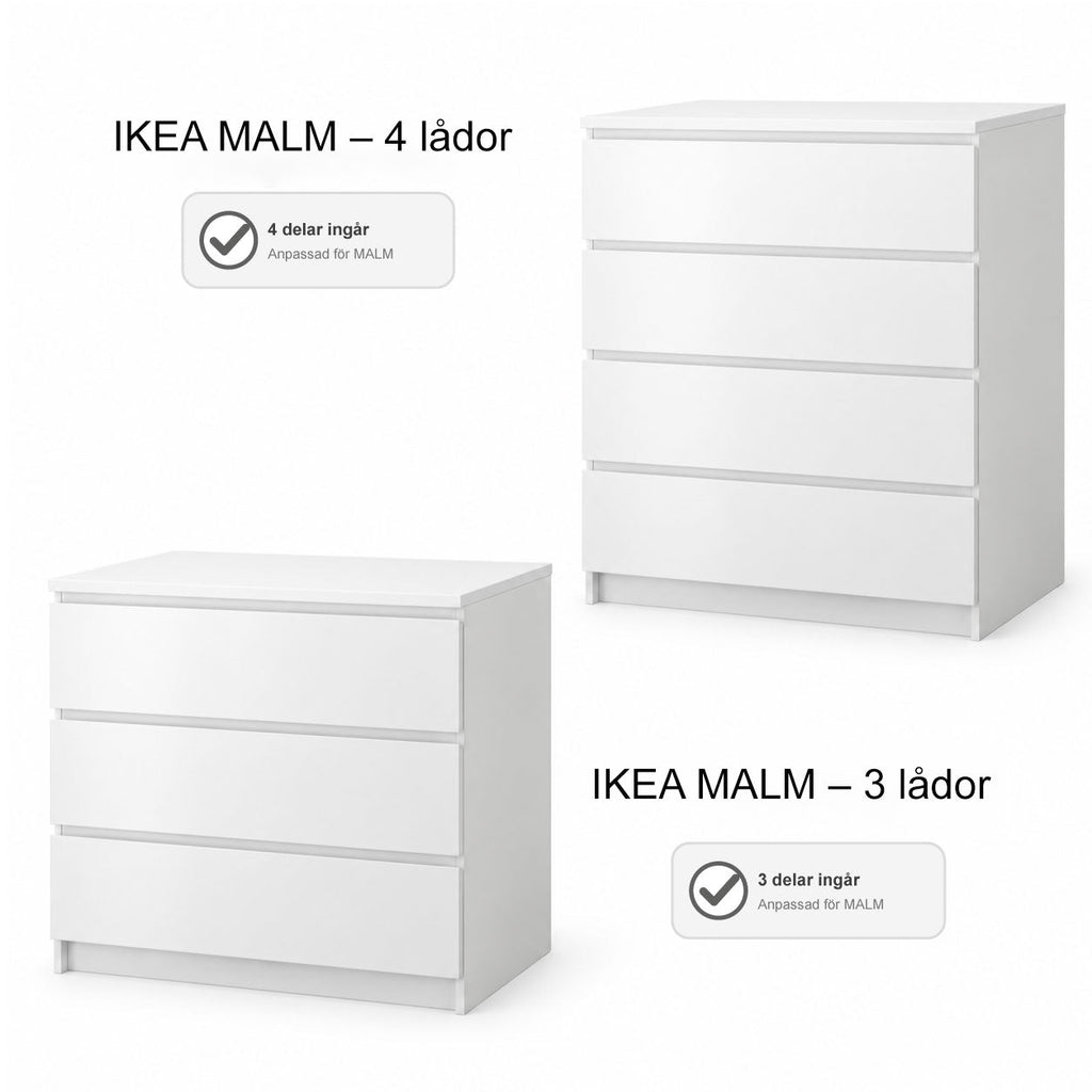 Dekorfolie till IKEA MALM – fjärilar