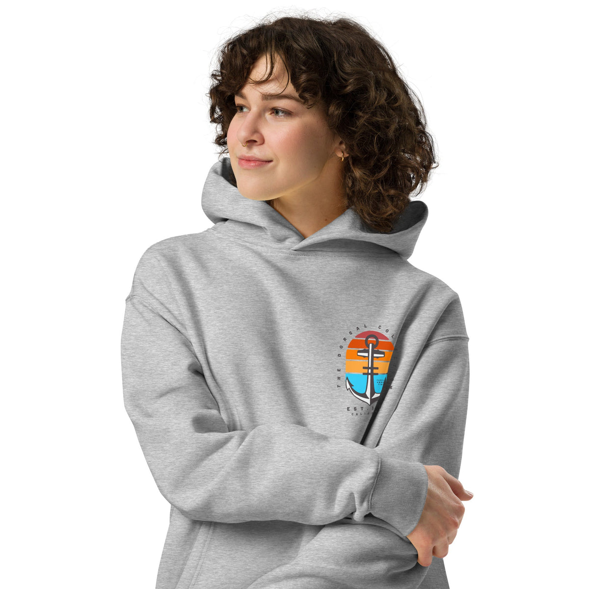 DORSAL Anchors Away No Fade Pullover Hoodie-7