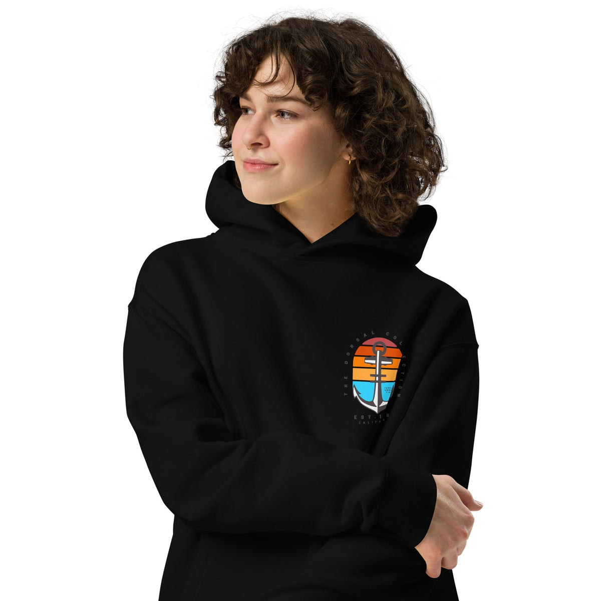 DORSAL Anchors Away No Fade Pullover Hoodie-0