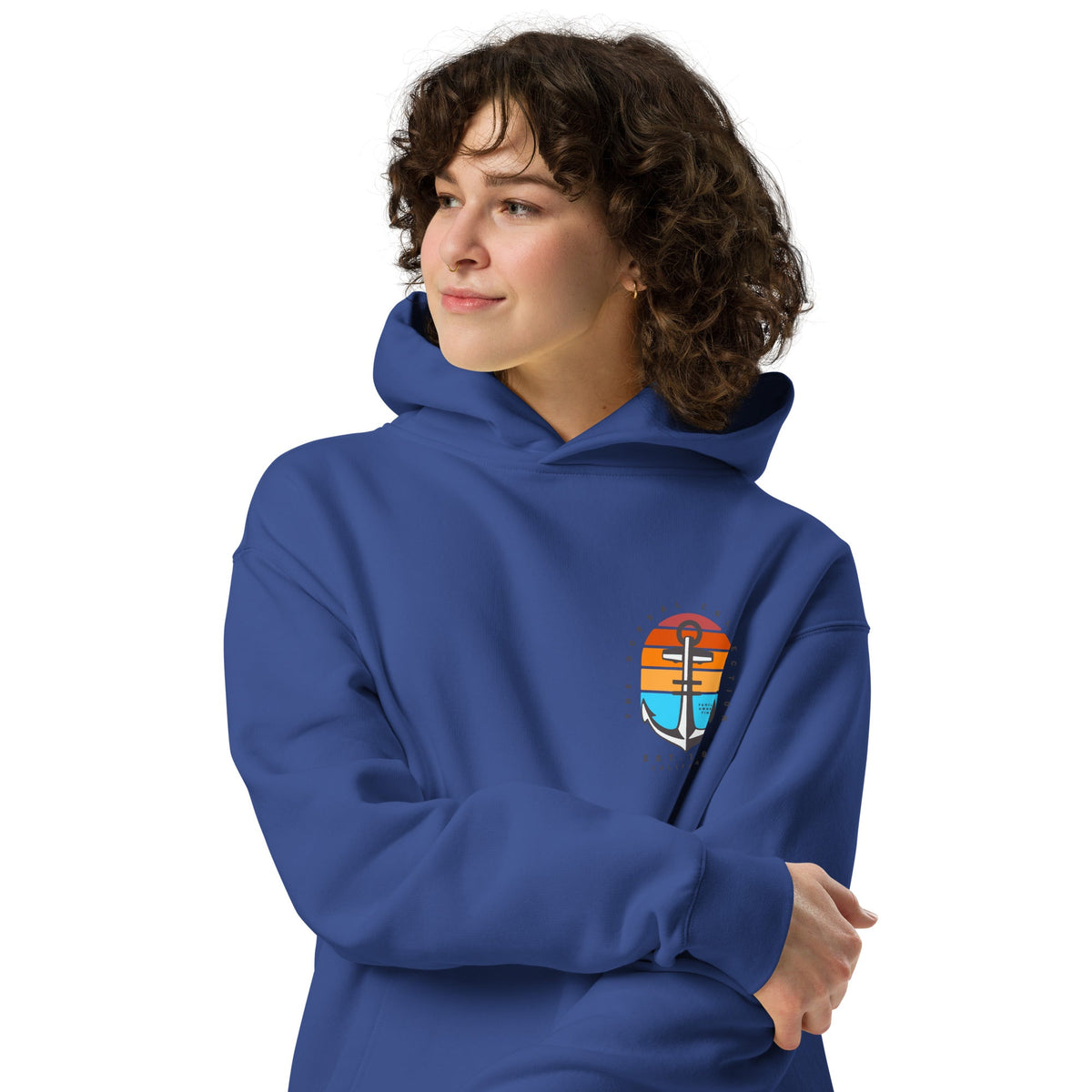 DORSAL Anchors Away No Fade Pullover Hoodie-6